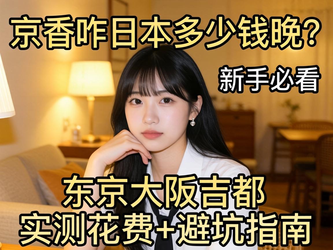 京香咋日本多少钱一晚？东京大阪京都实测花费+避坑指南，新手必看！