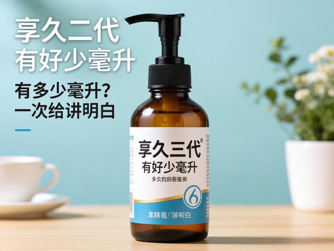 享久三代一瓶有多少毫升？一次给你讲明白🧴