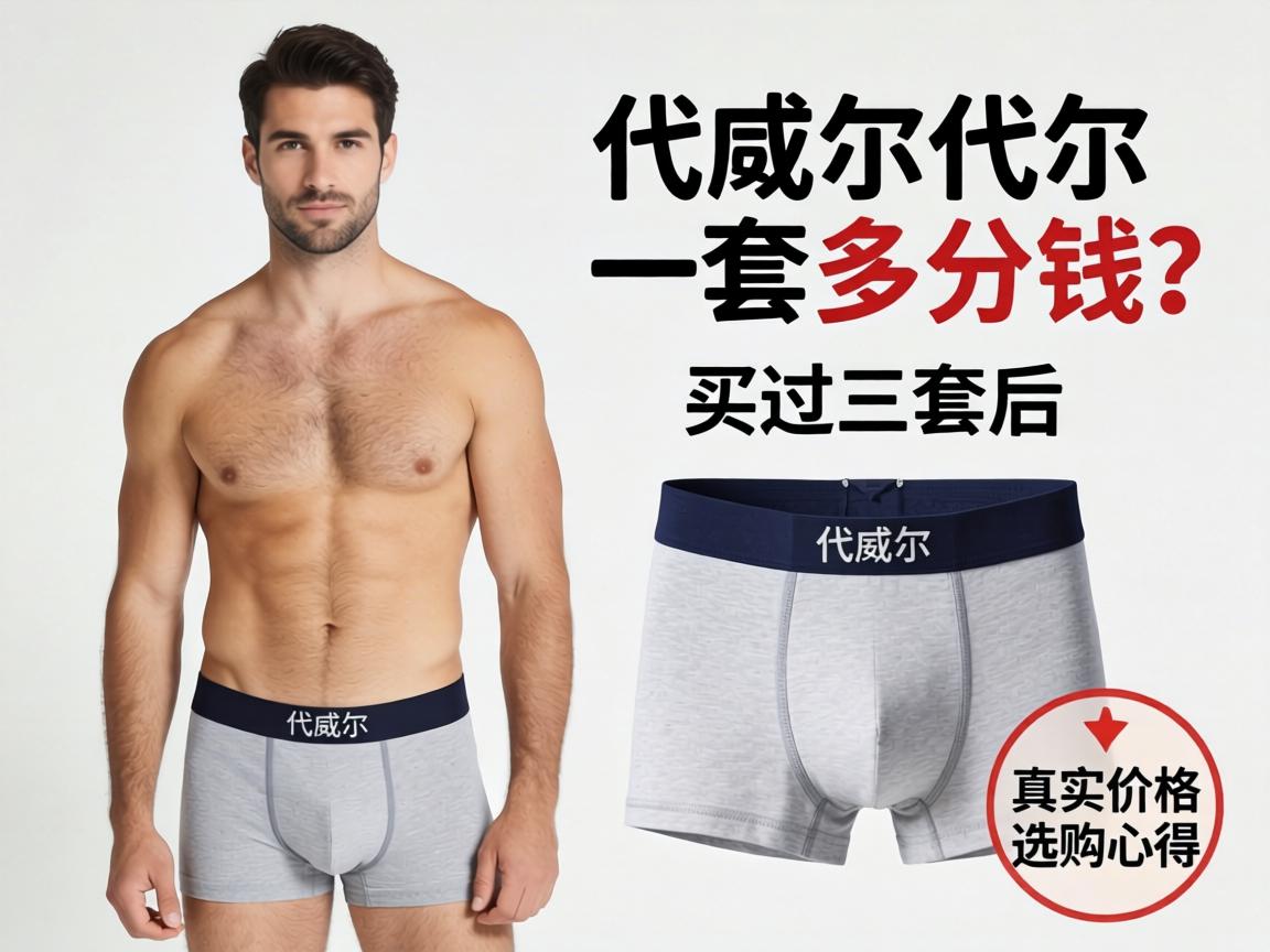 男士莫代尔内衣裤一套多少钱？我买过三套后的真实价格与选购心得
