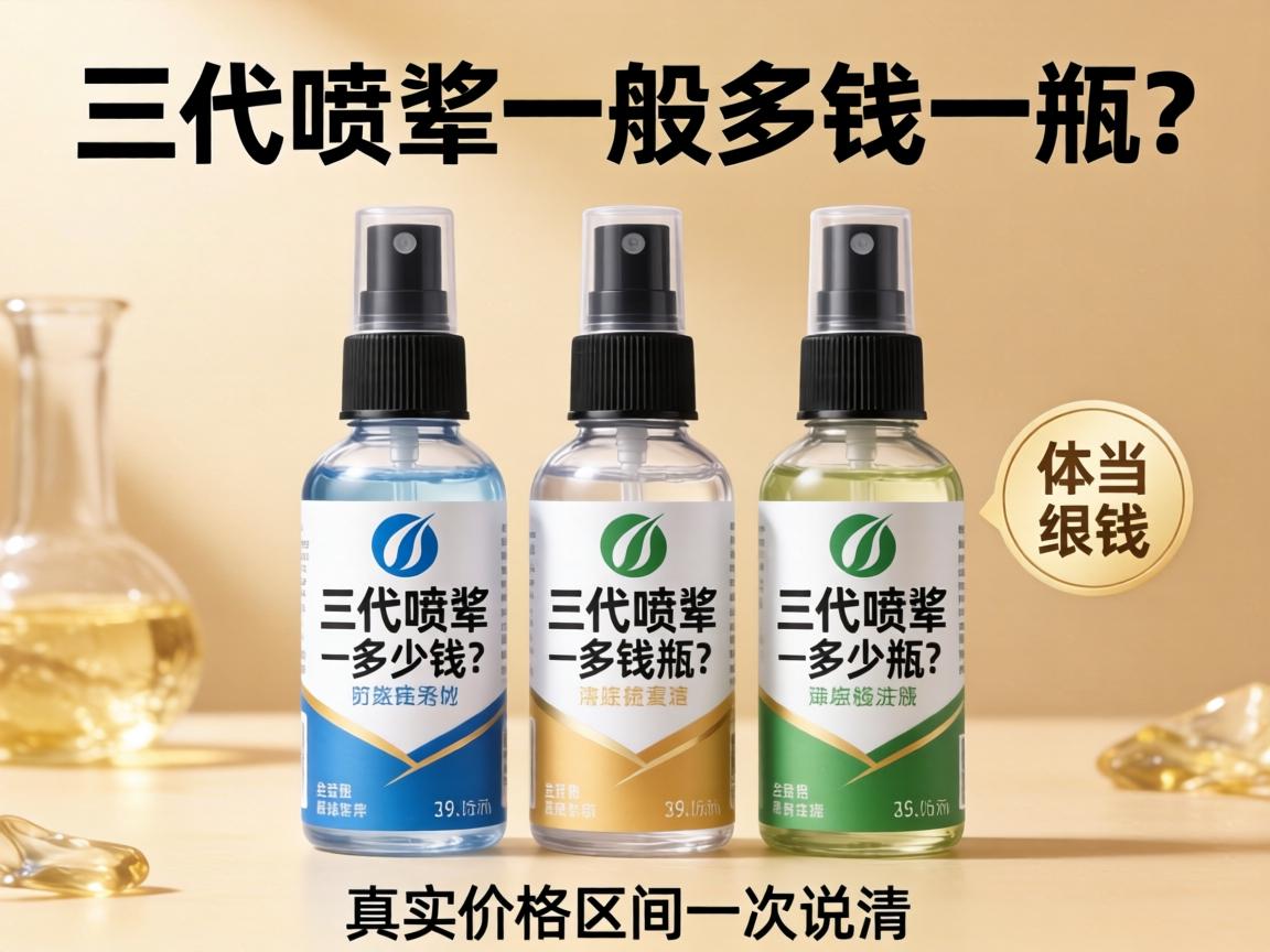 三代喷剂一般多少钱一瓶？真实价格区间一次说清