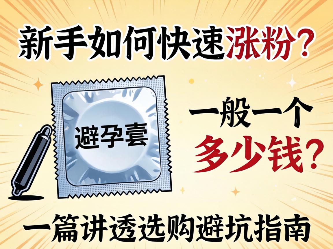新手如何快速涨粉?避孕套一般一个多少钱?一篇讲透选购避坑指南-凯格尔/PC肌社区-P动