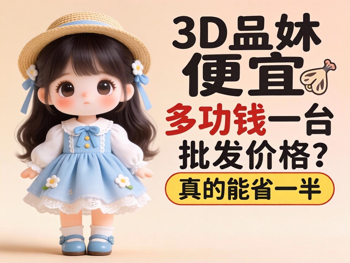 3d娃娃最便宜的多少钱一台,批发价格真的能省一半吗? 3d娃娃最便宜的多少钱一台,批发价格真的能省一半吗?