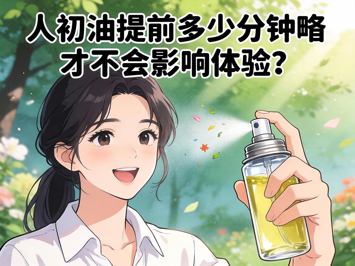 人初油提前多少分钟喷才不会影响体验？