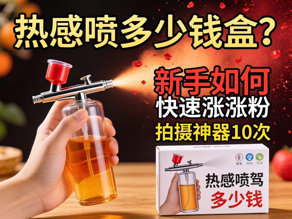热感喷多少钱一盒?新手如何快速涨粉的拍摄神器价格揭秘, 热感喷雾一盒多少钱 热感喷多少钱一盒?新手如何快速涨粉的拍摄神器价格揭秘, 热感喷雾一盒多少钱
