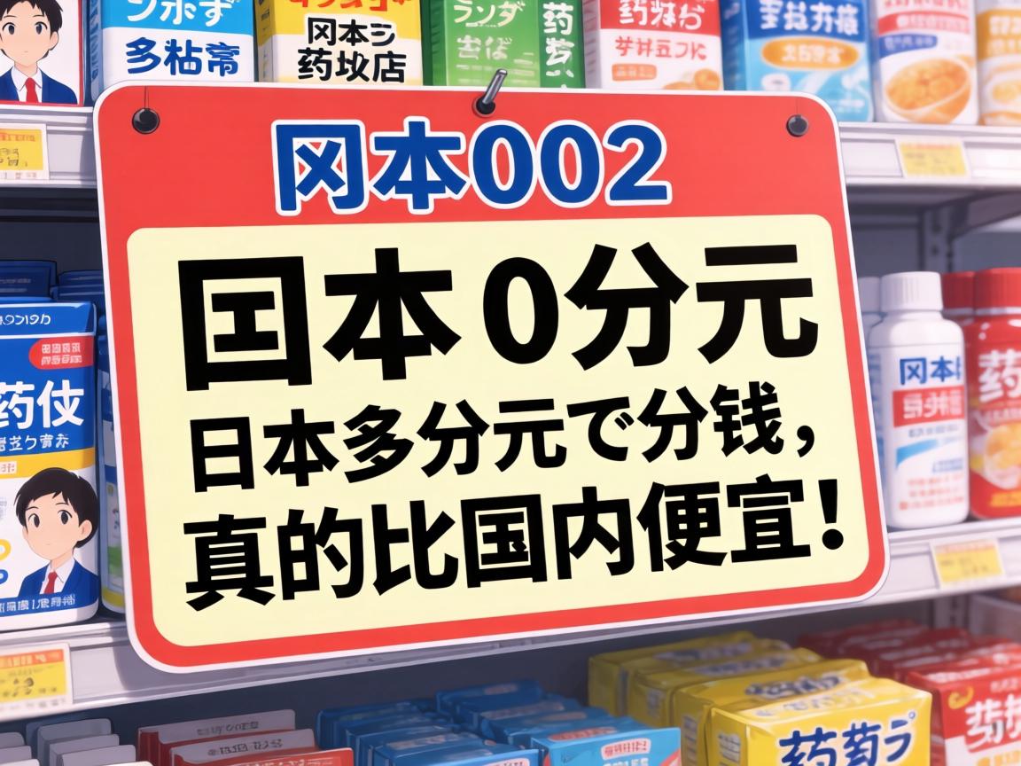 冈本002在日本多少钱，药妆店价格真的比国内便宜吗？
