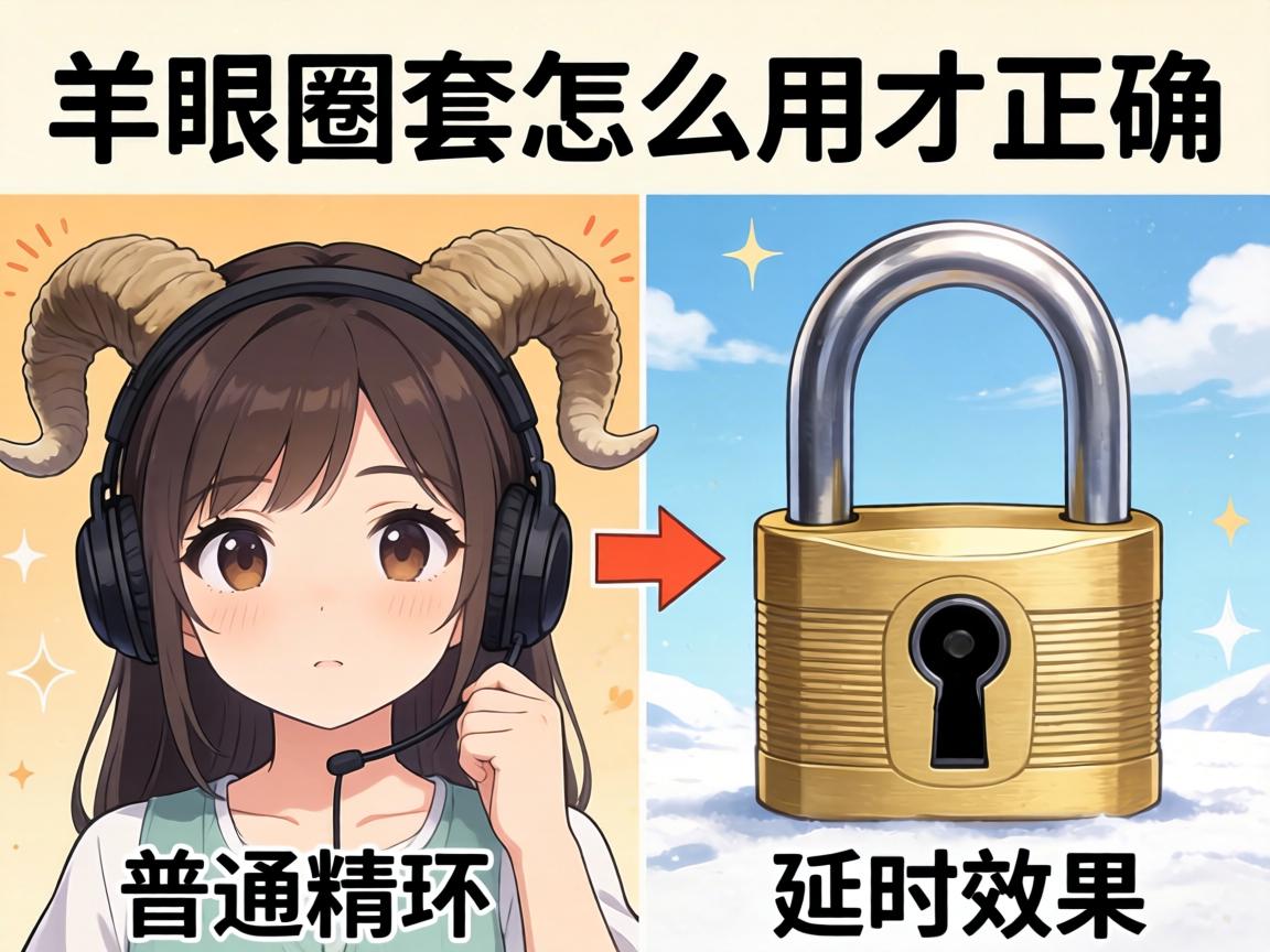 羊眼圈套怎么用才正确,和普通锁精环区别在哪,延时效果怎么样? 羊眼圈套怎么用才正确,和普通锁精环区别在哪,延时效果怎么样?