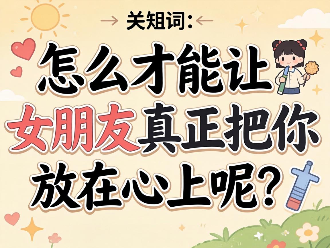 怎么才能让女朋友真正把你放在心上呢？