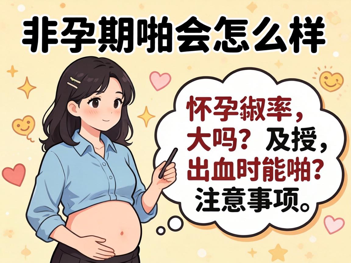 排卵期啪会怎么样，怀孕几率大吗及出血时能啪吗注意事项