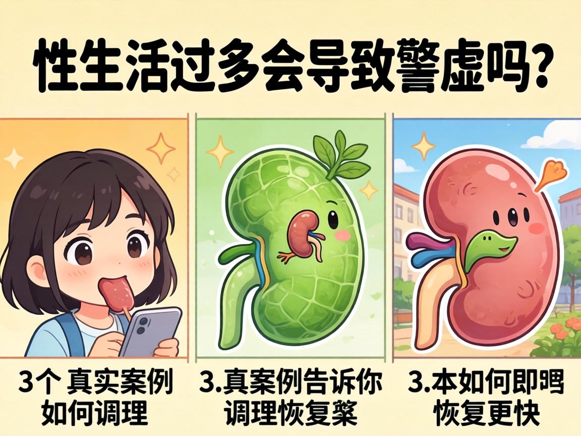 性生活过多会导致肾虚吗?3个真实案例告诉你如何调理恢复更快 性生活过多会导致肾虚吗?3个真实案例告诉你如何调理恢复更快
