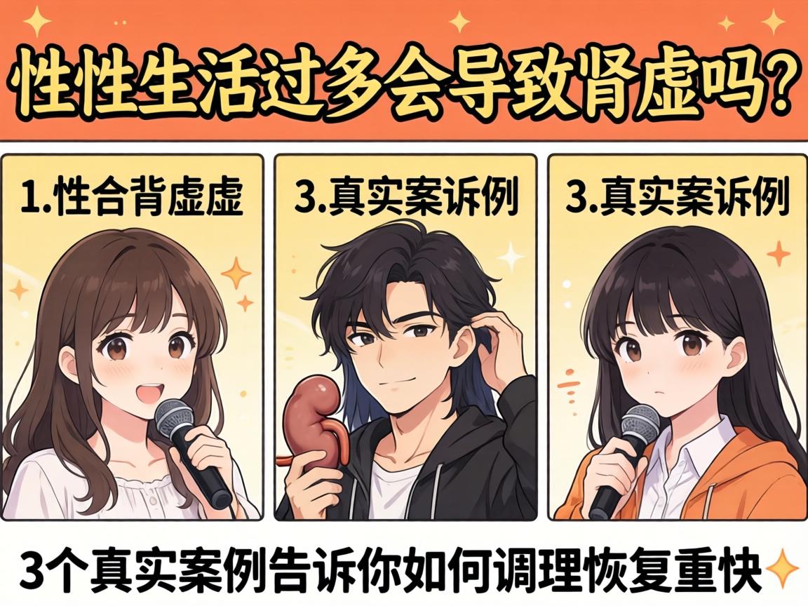 性生活过多会导致肾虚吗?3个真实案例告诉你如何调理恢复更快 性生活过多会导致肾虚吗?3个真实案例告诉你如何调理恢复更快